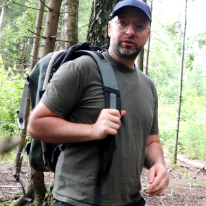 40 litrų Žygių kuprinė „Travel 500 Organizer“, 40 litrų